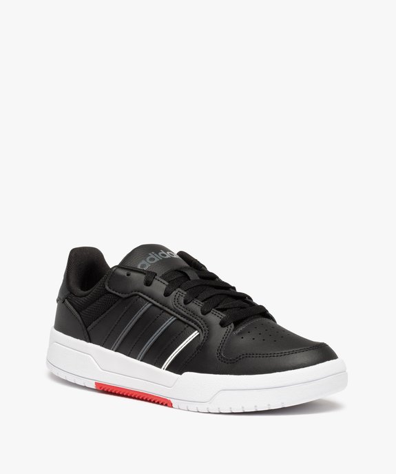 Baskets homme basses unies à lacets – Adidas Entrap vue2 - ADIDAS - GEMO