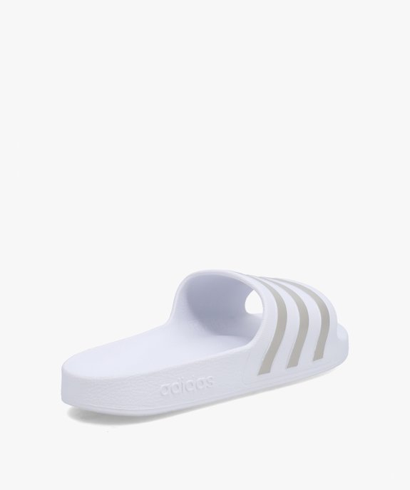 Mules de piscine femme bicolores – Adidas Adilette Aqua vue4 - ADIDAS - GEMO