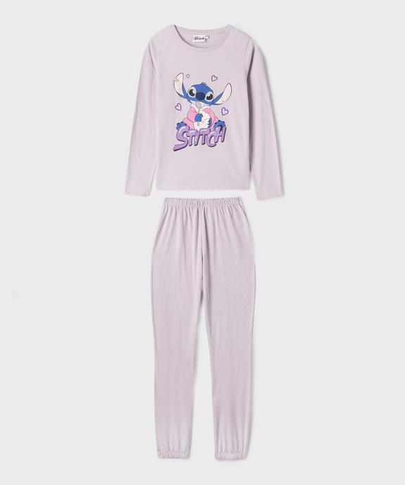 Pyjama à motif Stitch fille - Disney vue1 - LILO & STITCH - GEMO