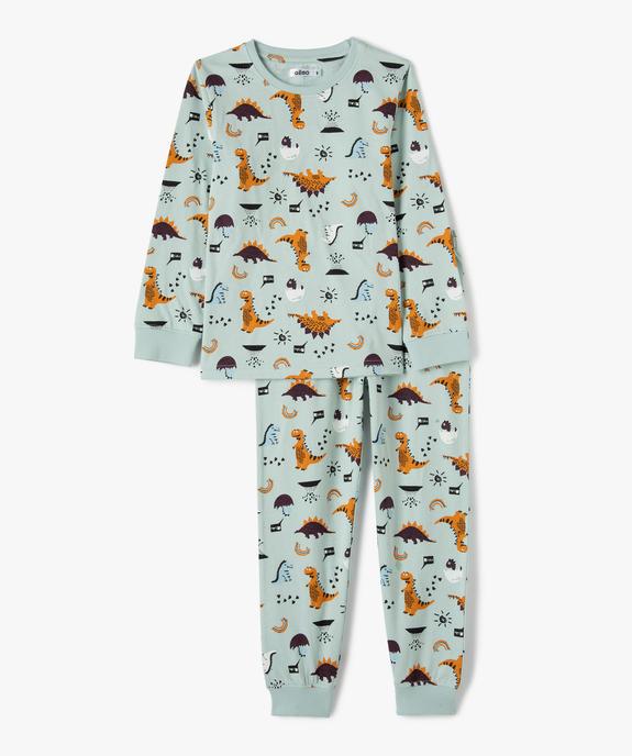 Pyjama garçon avec motifs dinosaures vue1 - GEMO (ENFANT) - GEMO