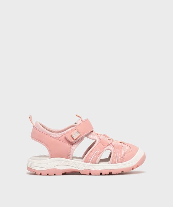 Sandales à bout fermé fermeture scratch fille - Lovely Wings vue1 - LOVELY WINGS - GEMO