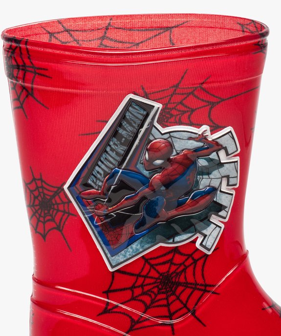 Bottes de pluie crantées Spiderman vue6 - SPIDERMAN - GEMO