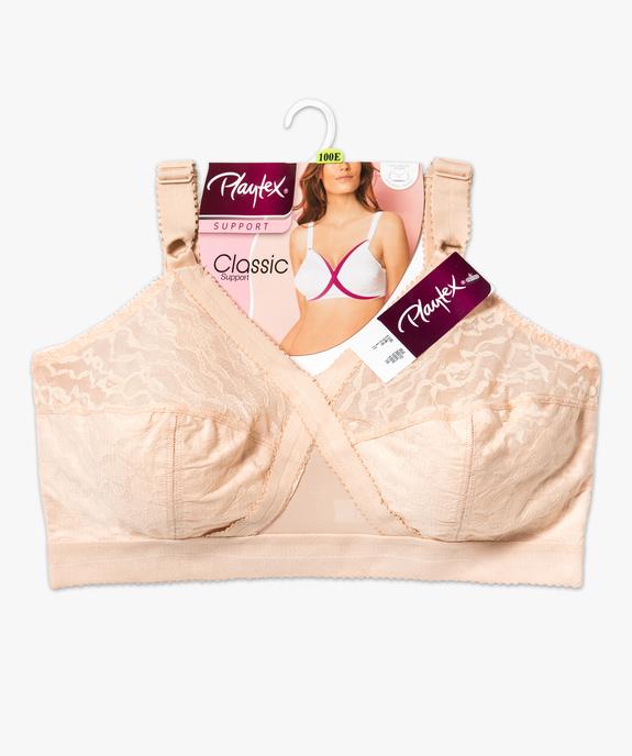 Soutien-gorge sans armatures Classic support - Playtex vue4 - PLAYTEX - GEMO