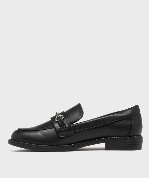 Mocassins avec bride métallique et clous sur la semelle femme - Valentina Baldano vue3 - VALENTINA BALDA - GEMO