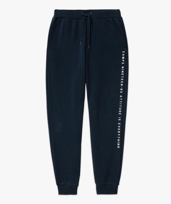 Pantalon de jogging en molleton douillet homme - Camps United vue4 - CAMPS UNITED - GEMO