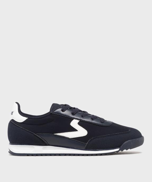 Baskets en toile style running garçon - Schott vue1 - SCHOTT - GEMO