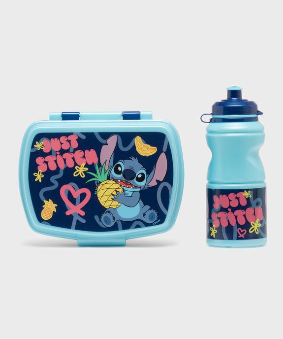 Boite à goûter avec gourde enfant motif Stitch - Disney vue1 - LILO & STITCH - GEMO