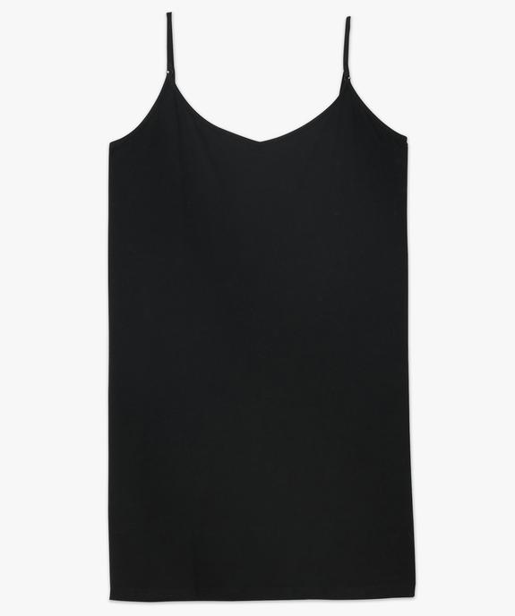 Fond de robe femme à fines bretelles Gémo x Lalaa Misaki vue4 - GEMO (G TAILLE) - GEMO