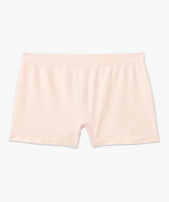 Boxer en maille extensible femme vue4 - GEMO 4G FEMME - GEMO