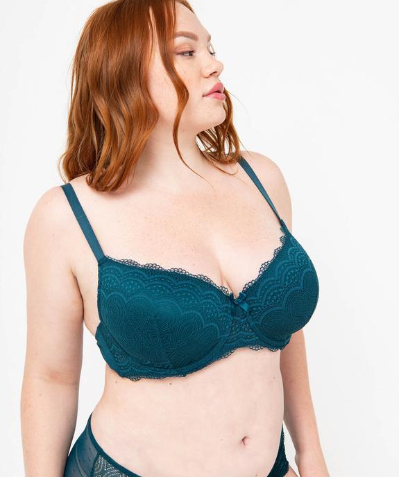 Soutien-gorge grande taille à armatures et coques fines  vue1 - GEMO(HOMWR FEM) - GEMO