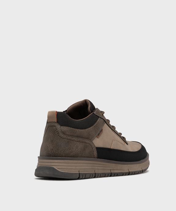 Boots mid-cut inspiration randonnée homme vue4 - URBAN STEPS - GEMO