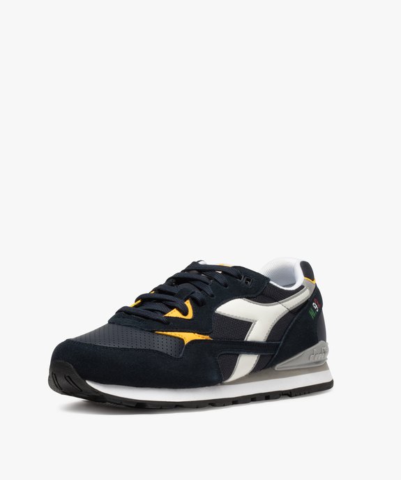 Baskets homme jogger à lacets – Diadora N.92 vue3 - DIADORA - GEMO