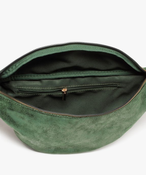 Sac banane grand format brillant femme vue3 - GEMO (ACCESS) - GEMO