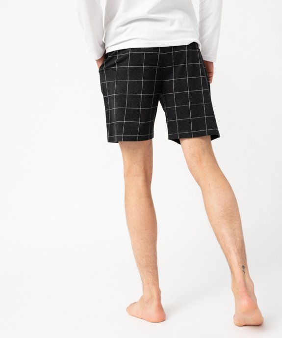 Short de pyjama en jersey à taille élastique homme vue6 - GEMO(HOMWR HOM) - GEMO