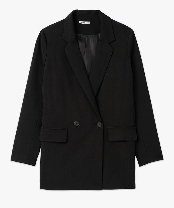 Veste blazer fermeture croisée femme vue4 - GEMO(FEMME PAP) - GEMO