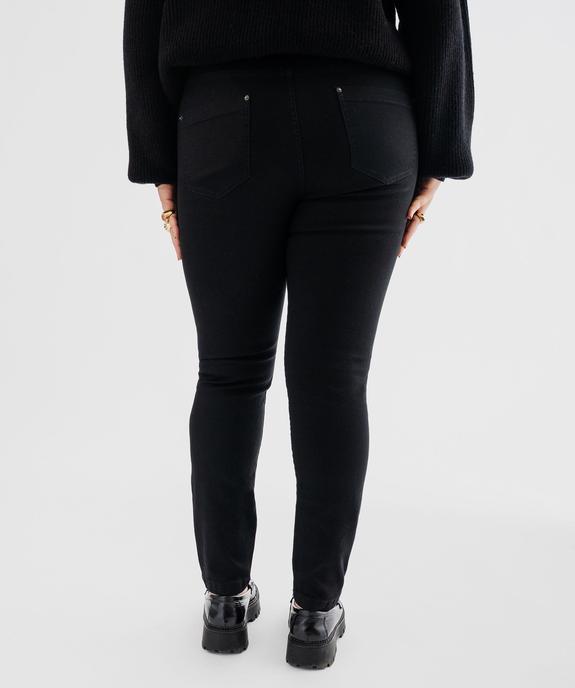 Jegging à large ceinture élastique et taille normale femme grande taille vue12 - GEMO 4G GT - GEMO