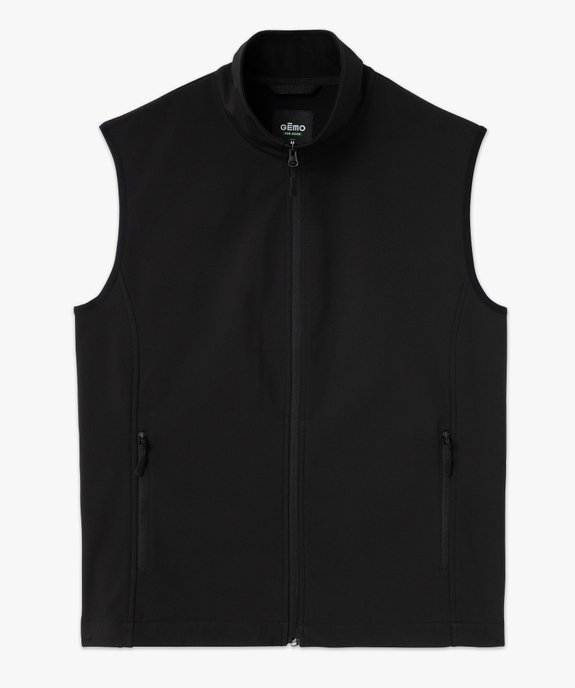 Blouson sans manches avec col montant homme vue4 - GEMO 4G HOMME - GEMO