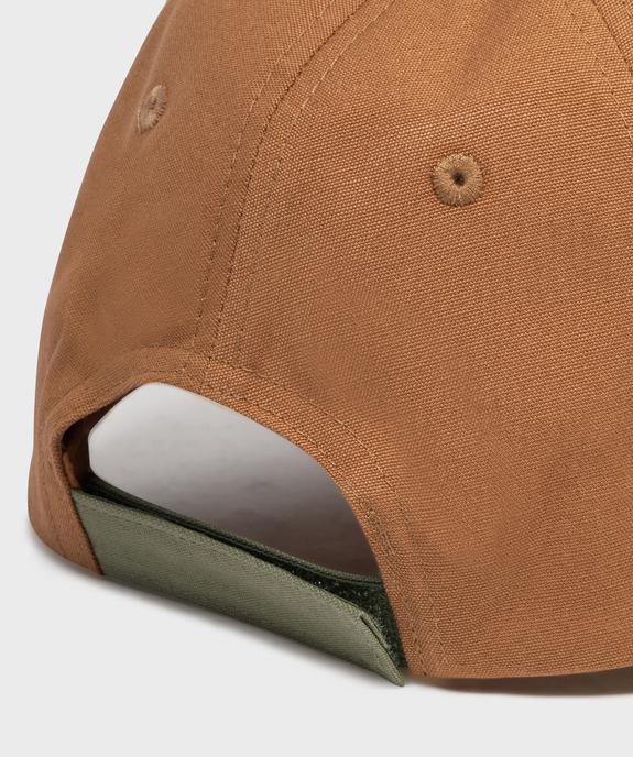 Casquette tricolore avec inscription en maille bouclette garçon vue2 - GEMO 4G GARCON - GEMO