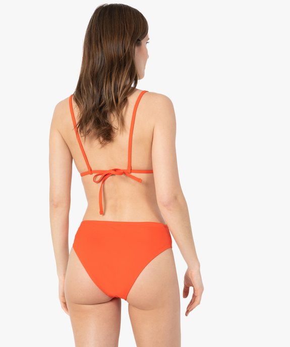 Maillot de bain femme une pièce à bretelles multi-positions vue3 - GEMO (PLAGE) - GEMO