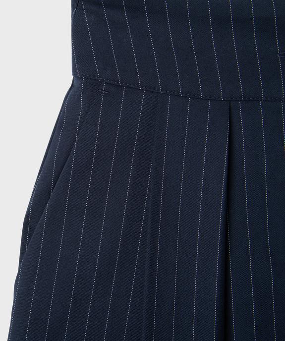 Short ample à rayures tennis fille vue2 - GEMO (JUNIOR) - GEMO
