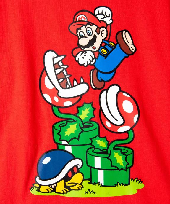 Tee-shirt garçon avec large motif coloré - Super Mario vue3 - MARIO - GEMO