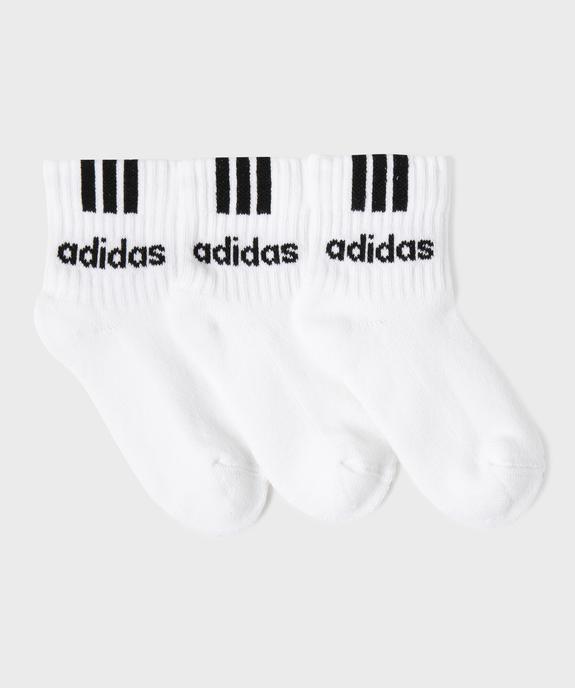 Chaussettes de sport mi-hautes épaisses garçon - Adidas (lot de 3) vue1 - ADIDAS - GEMO