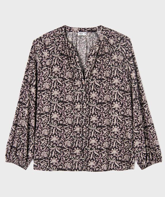 Chemise imprimée en viscose femme grande taille vue1 - GEMO 4G GT - GEMO