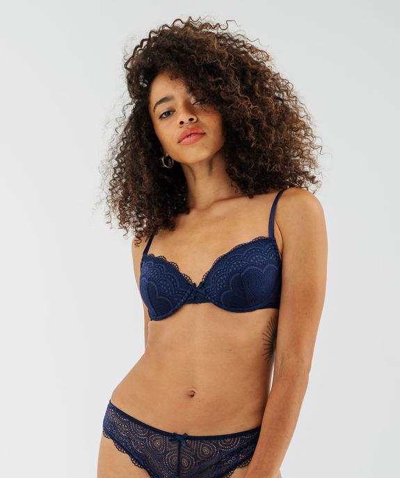 Soutien-gorge corbeille en dentelle à armatures vue5 - GEMO(HOMWR FEM) - GEMO