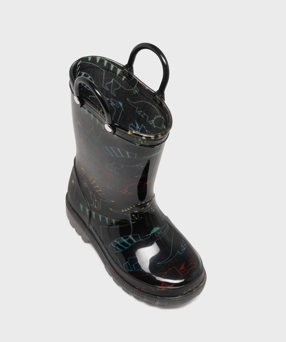 Bottes de pluie à motifs dinosaures garçon - 5 Miles vue5 - 5 MILES - GEMO