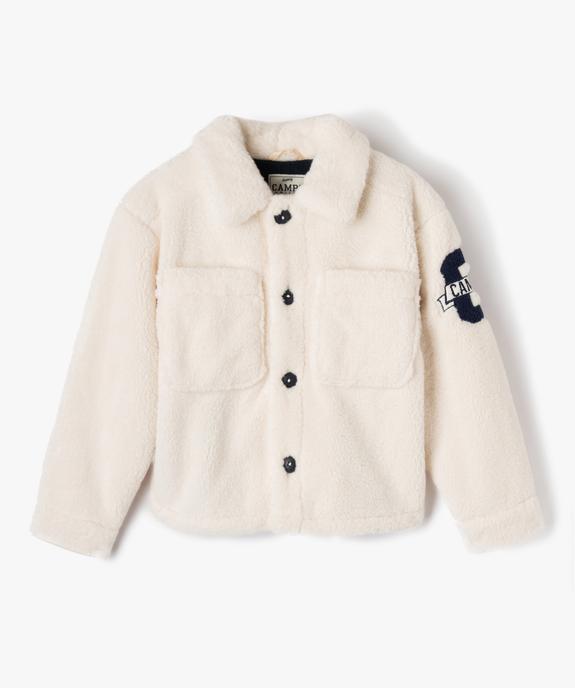 Blouson en maille peluche fille - Camps United vue1 - CAMPS UNITED - GEMO