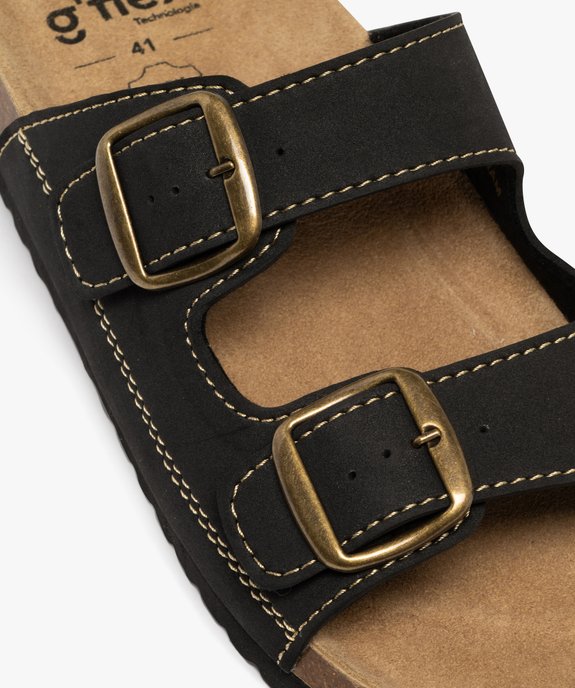 Sandales confort à larges brides et semelle intérieure ergonomique homme vue6 - G'FLEX - GEMO