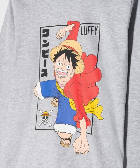 Pyjama à motif manga garçon - One Piece vue2 - ONE PIECE - GEMO