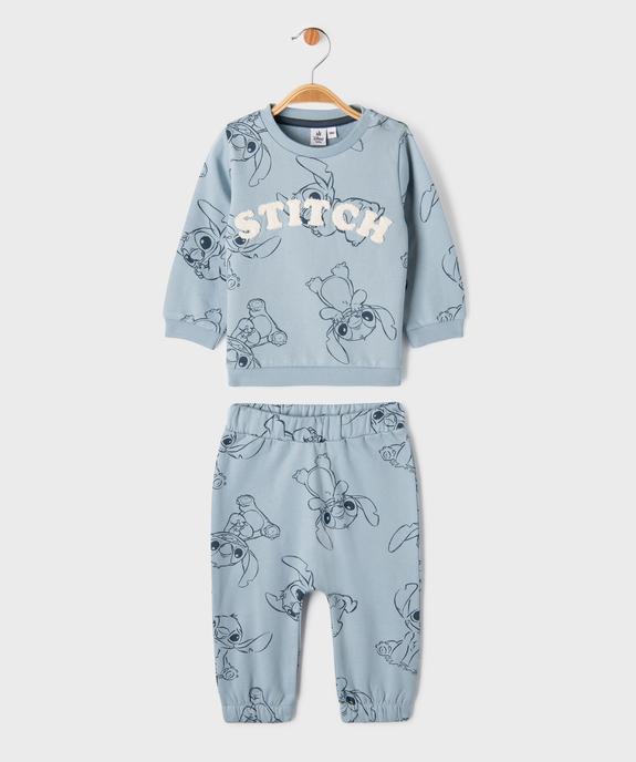 Ensemble de jogging 2 pièces motif Stitch bébé garçon - Disney vue1 - LILO & STITCH - GEMO