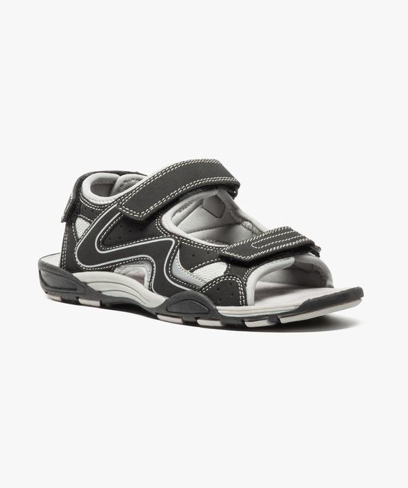 Sandales de marche 3 scratch vue2 - GEMO (ENFANT) - GEMO