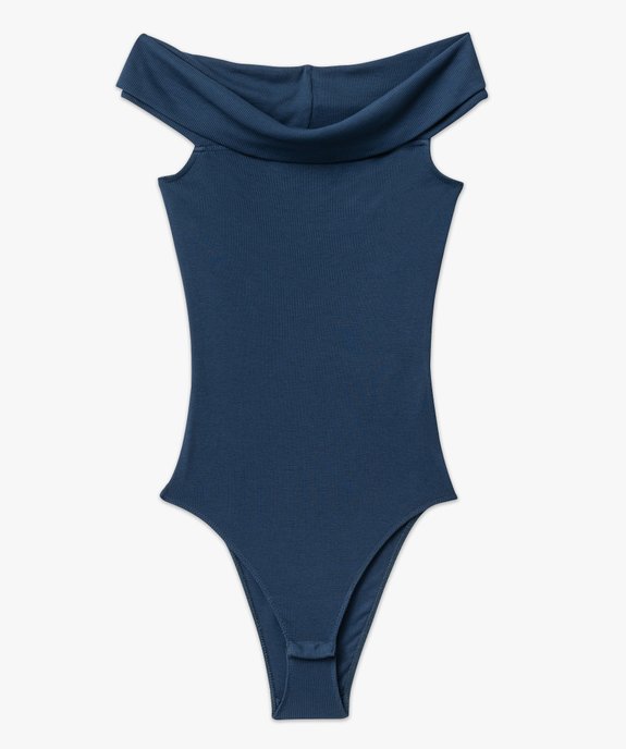 Body sans manches avec col Bardot femme vue4 - GEMO(FEMME PAP) - GEMO