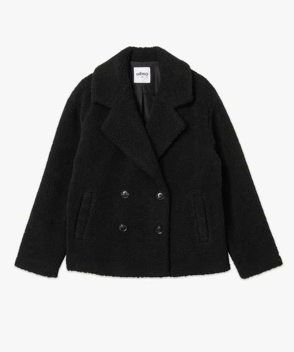 Veste femme en fourrure imitation vue4 - GEMO(FEMME PAP) - GEMO