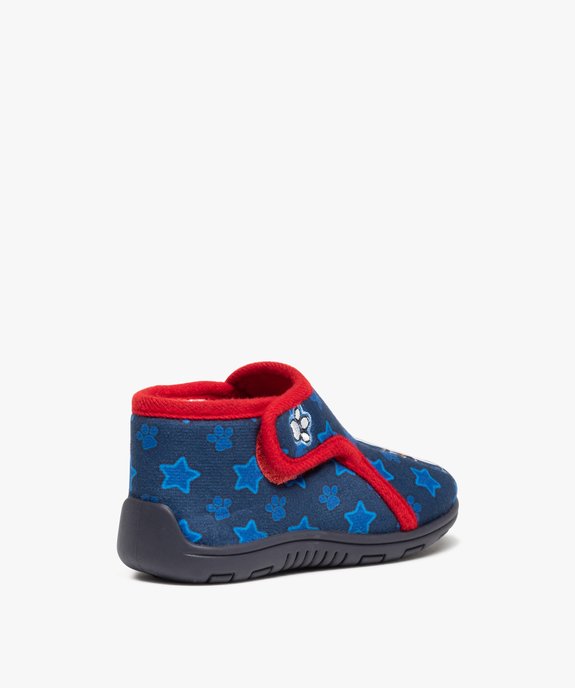 Chaussons garçon bottillons à scratch – Pat’ Patrouille vue4 - PAT PATROUILLE - GEMO