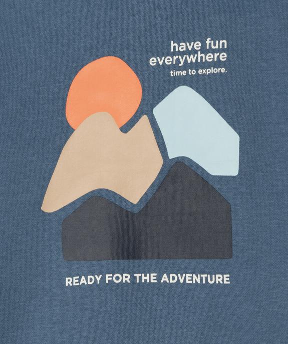 Ensemble 2 pièces sweat et pantalon en molleton bébé garçon - GEMO 4G BEBE Ensemble 2 pièces sweat et pantalon en molleton bébé garçon vue2 - GEMO 4G BEBE - GEMO