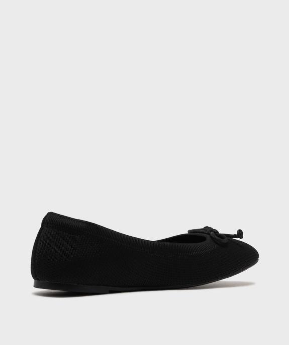 Ballerines souples en textile avec noeud femme - Valentina Baldano vue3 - VALENTINA BALDA - GEMO