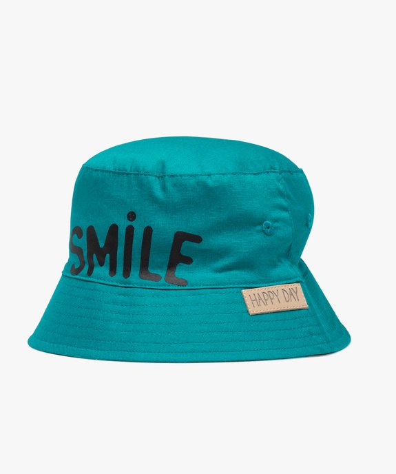Chapeau bébé réversible forme bob vue1 - GEMO(BEBE DEBT) - GEMO