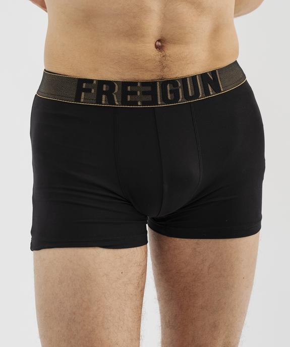 Boxer uni en microfibre extra douce homme - Freegun vue2 - FREEGUN - GEMO
