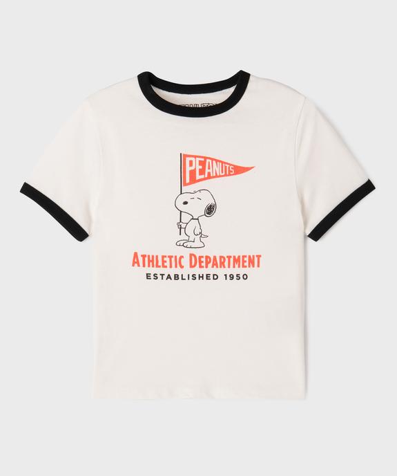 Tee-shirt manches courtes à motif Snoopy fille - Peanuts vue2 - SNOOPY - GEMO