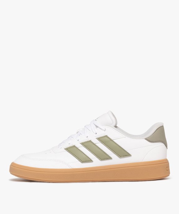 Baskets homme à semelle épaisse contrastante Courtblock - Adidas vue2 - ADIDAS - GEMO