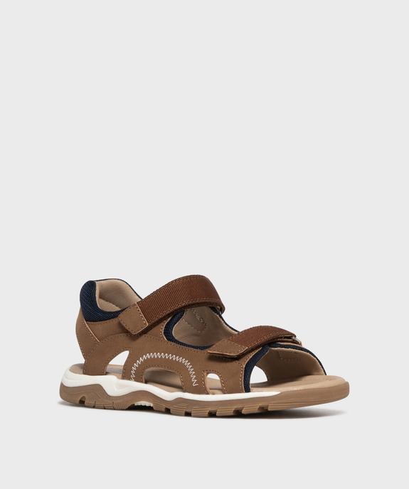 Sandales à double scratch garçon - 5 Miles vue2 - 5 MILES - GEMO