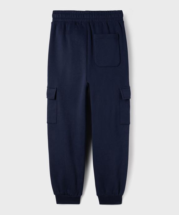 Pantalon de jogging coupe cargo garçon - Camps United vue3 - CAMPS - GEMO