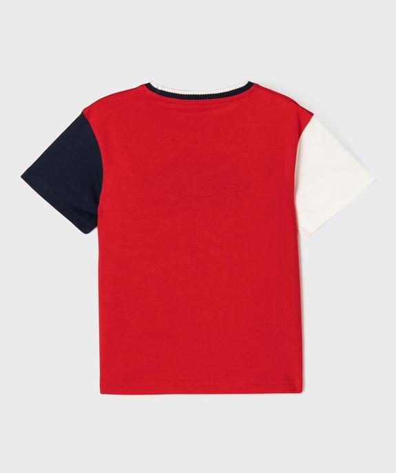 Tee-shirt manches courtes imprimé en relief garçon - LuluCastagnette vue4 - LULUCASTAGNETTE - GEMO