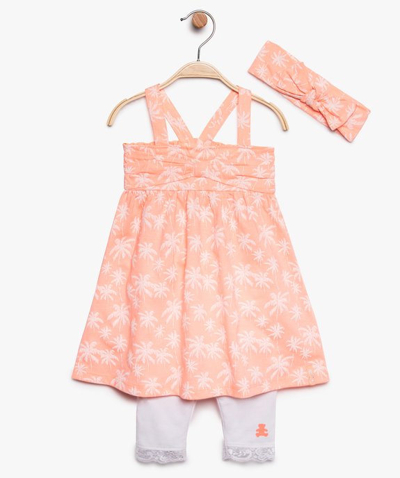 Ensemble bébé fille 3 pièces - Lulu Castagnette vue1 - LULUCASTAGNETTE - GEMO