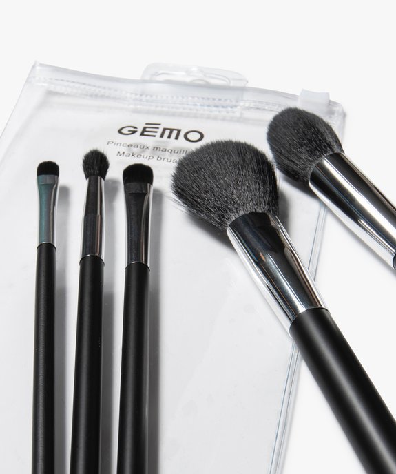 Set de 5 pinceaux à maquillage vue2 - GEMO (ACCESS) - GEMO