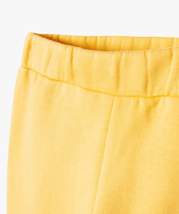 Pantalon en maille molletonnée avec motif Mickey bébé garçon - Disney  vue3 - DISNEY BABY - GEMO
