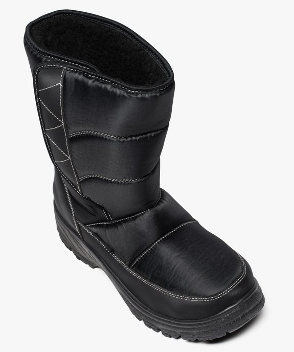 Après-ski homme en matière matelassée vue5 - GEMO (EQUIPT) - GEMO